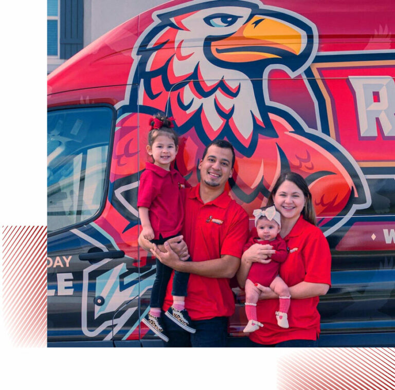 Red Eagle Flooring Owner's Family